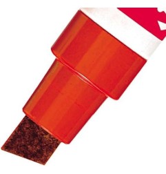 Marcatore permanente Pentel punta grande rosso