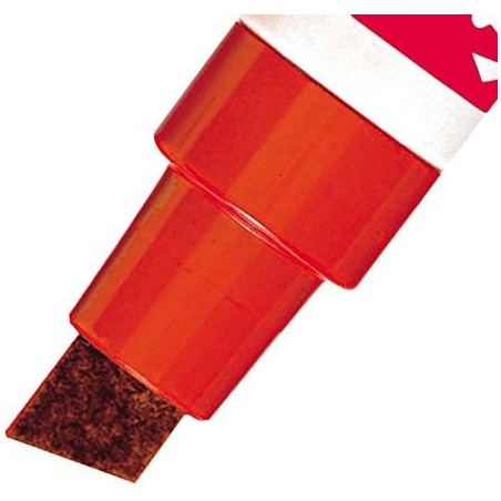 Marcatore permanente Pentel punta grande rosso