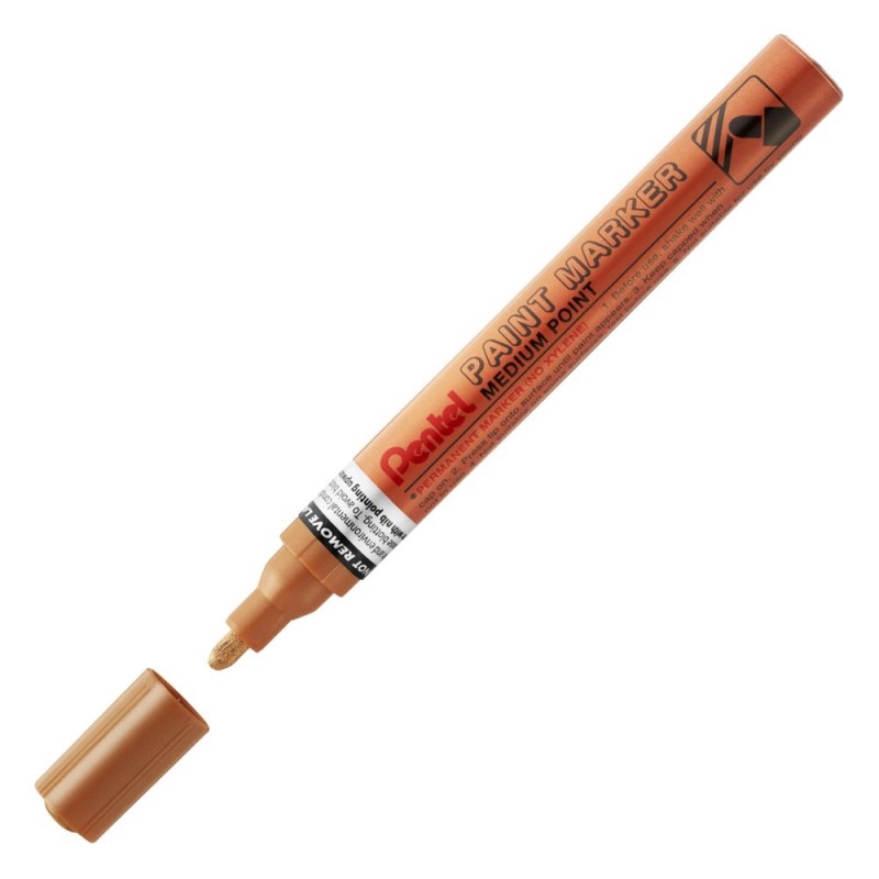 Pentel Pearl Paint MMP10-ME pennarello punta tonda 2 mm bronzo 12 pz