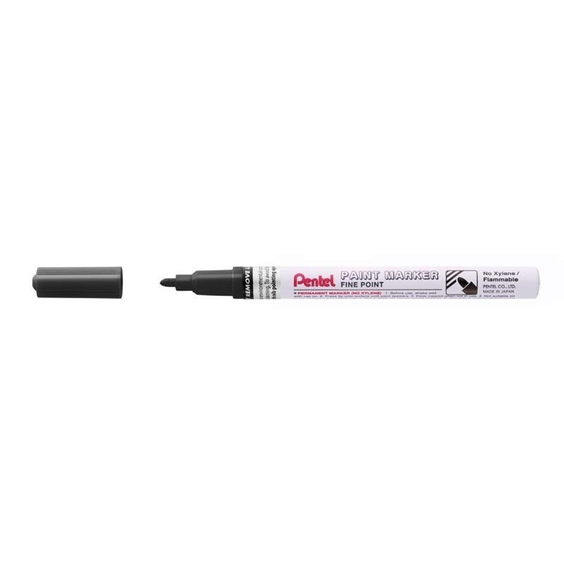 MARKER PENTEL PAINT NERO FINE -12pz MSP10-A