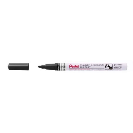 MARKER PENTEL PAINT NERO FINE -12pz MSP10-A