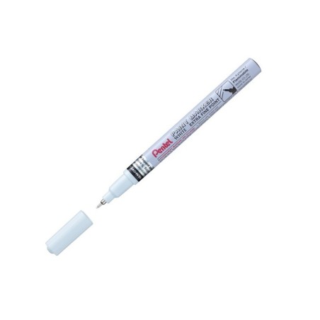 Pentel Paint Marker MFP10 W punta extra fine 0.6 mm bianco 12 Pz