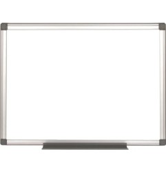 Lavagna magnetica da parete 90x120 cm cornice alluminio K995023