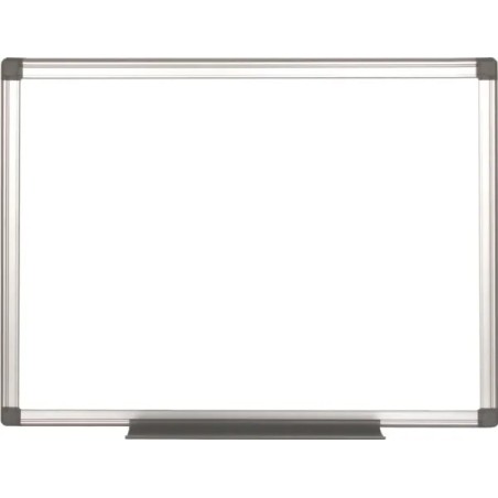 Lavagna magnetica da parete 90x120 cm cornice alluminio K995023