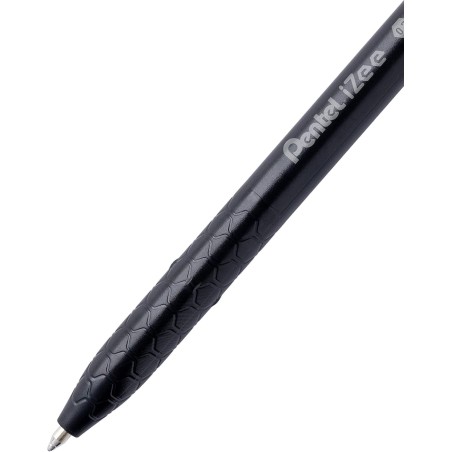 Pentel iZee BX457-A penna a sfera nera punta 0,7 mm 12 Pz