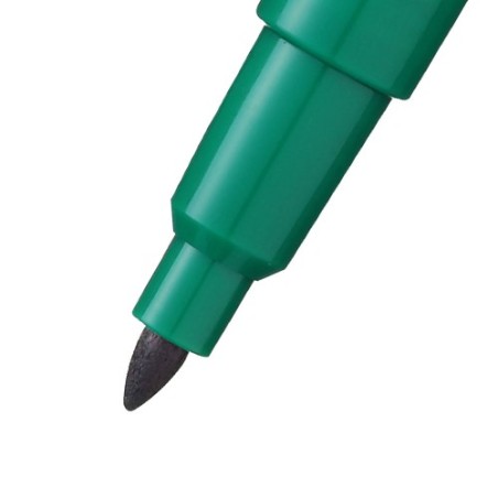 Pentel N50S marcatore indelebile verde 3,18 mm 12 Pz