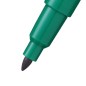 Pentel N50S marcatore indelebile verde 3,18 mm 12 Pz