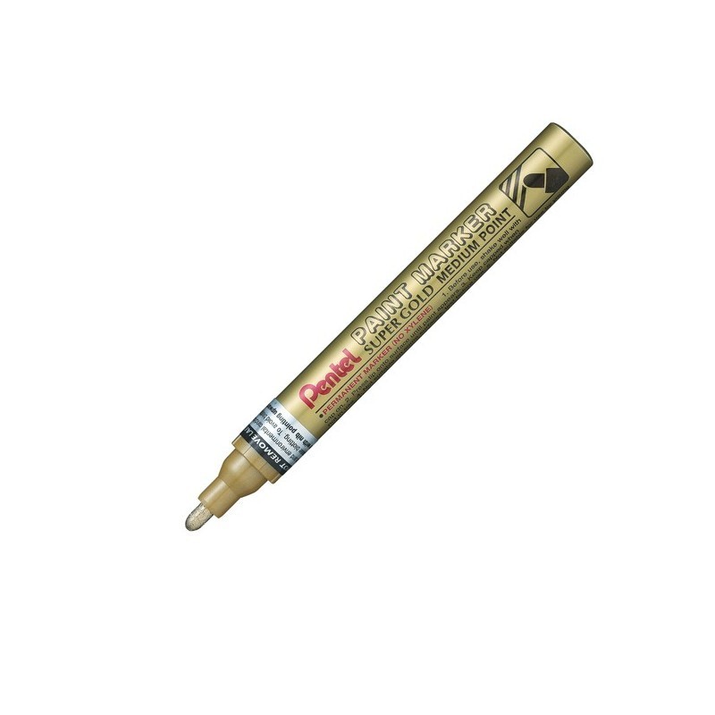 Pentel MMP10-X marcatore paint medium oro 2–4 mm 12 Pz