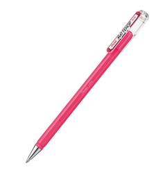 Pentel Mattehop K110-VPX roller gel effetto opaco punta 1,0 mm rosa 12 pz