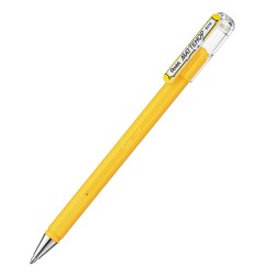 Pentel Mattehop K110-VGX roller gel effetto opaco punta 1,0 mm giallo 12 pz