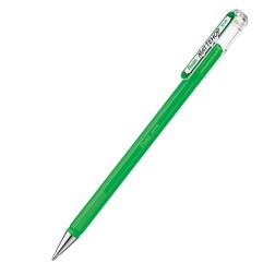 Pentel Mattehop K110-VDX roller gel effetto opaco punta 1,0 mm verde 12 pz