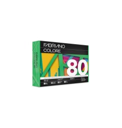 FABRIANO  500 fg Carta fotocopie Fabriano colore A4 80gr verde 74121297