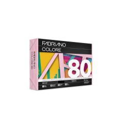 FABRIANO  250 fogli Carta fotocopie Fabriano Colore A3 80 gr rosa 75329742