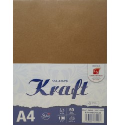 KRAFT AVANA  A4 GR. 100 BL.50 FOGLI EA40485/BL50