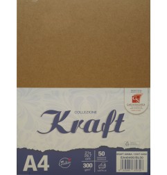 KRAFT AVANA  A4 GR. 300 BL.50 CARTONCINI EA40495/BL50