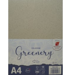 GREENERY ERBA  A4 GR. 280 BL.10 CARTONCINI EA40558/BL10