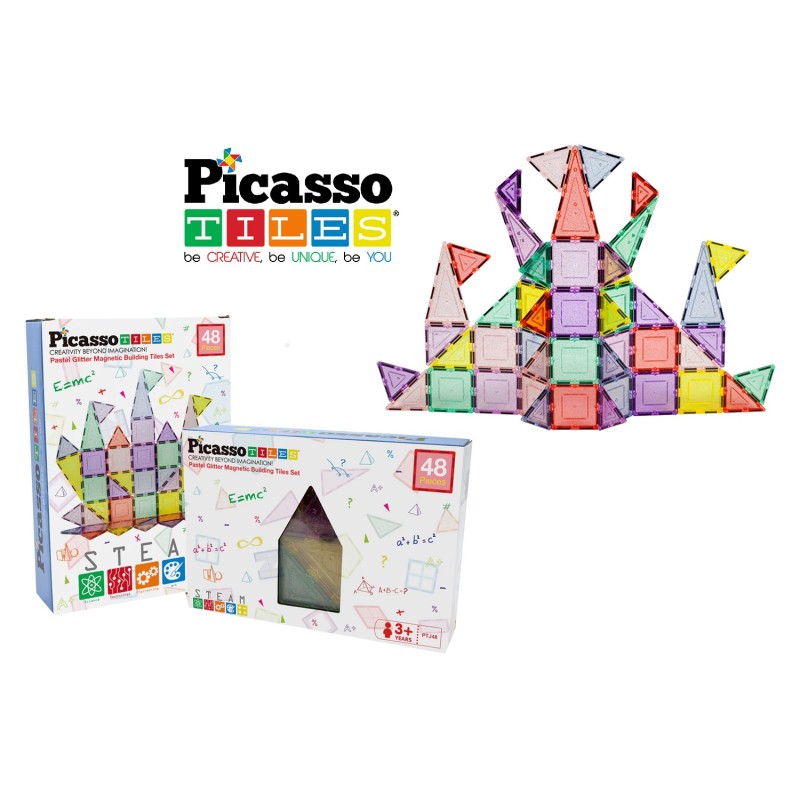 MGG Magnetic Piastrelle Glitter 48  MGGPTJ48