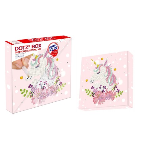 MGG Diamond Dotz Box Dreamy Unicorn 22x22  DDZDBX.075