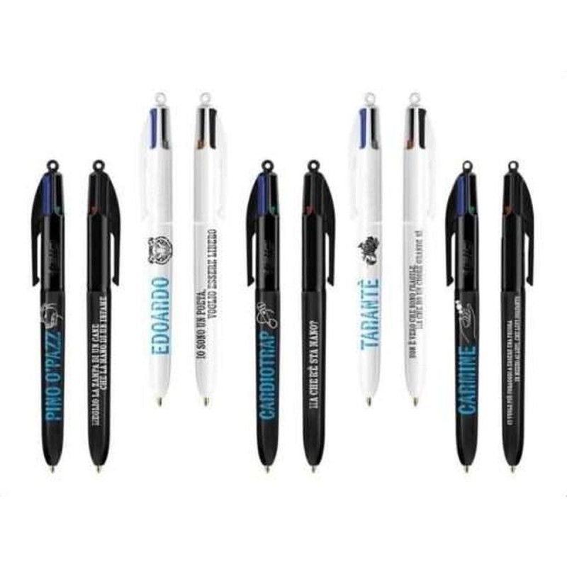BIC 4 Colori Mare Fuori penna a sfera punta media 1.0 mm  5 Pz 519527
