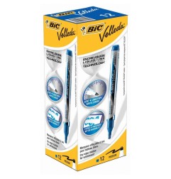 BIC Velleda Liquid Ink Marcatore ad Inchiostro Liquido Punta Tonda BLU 12 Pz 902087