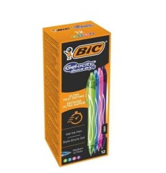 BIC Gel-ocity Quick Dry Fun penne gel punta 0.5 mm 12 pz 964826