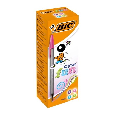 BIC Cristal Large Fun penna a sfera punta larga 1.6 mm 20 Pz Assortiti 895793