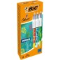 BIC 4 Colours Velours penna 4 colori punta media 1.0 mm 12 pz 9672771