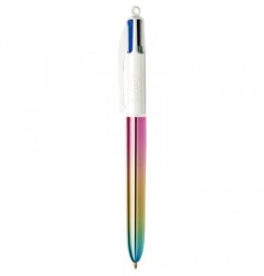 BIC 4 Colours Gradient Penna a sfera 4 colori punta media 1,0 mm 12 Pz 511034