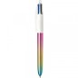 BIC 4 Colours Gradient Penna a sfera 4 colori punta media 1,0 mm 12 Pz 511034