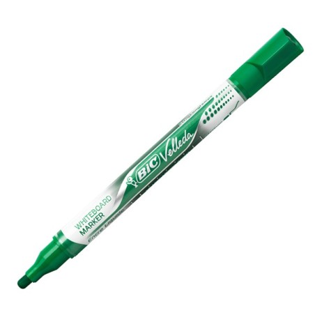 BIC VELLEDA Marcatore ad Inchiostro Liquido con Punta Tonda VERDE 902090