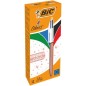 BIC 4 Colours Shine Rose Gold Penna Biro a sfera 4 colori 12 pz 951737
