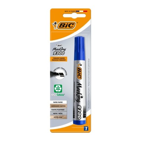 BIC Marking 2300 ECOlutions marcatore permanente punta scalpello blu 8803261