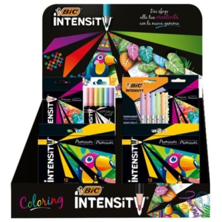 BIC INTENSITY COLORING 40sc. 514832