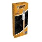 BIC Penne Biro 4 colori champagne dorato 12 Pz 992701