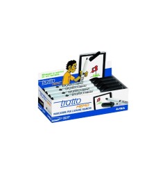 Fila Tratto MEMO marcatore per lavagna punta tonda nero 12 Pz 854003