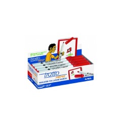 Fila Tratto MEMO marcatore lavagna punta tonda rosso 854002