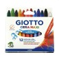 Giotto Cera Maxi pastelli a cera extra-large 12 colori 2912