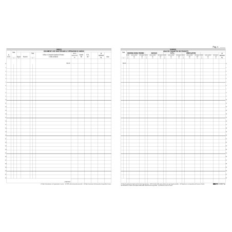 EDIPRO  Registro carico scarico oli minerali soggetti (mod. B)  E2627