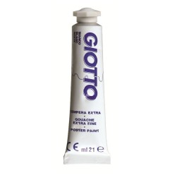 FILA Colore a Tempera GIOTTO Tubetto 21 mL Bianco 01 3550