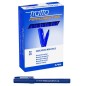 Tratto Permanent ink Pennarello Indelebile a Punta Tonda Blu 732501