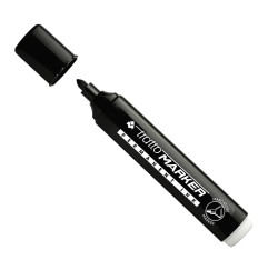 Tratto Marker PT marcatore permanente nero punta tonda 12 Pz 841103