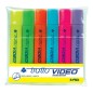 Tratto Video Fluo set 6 evidenziatori fluorescenti assortiti 831000
