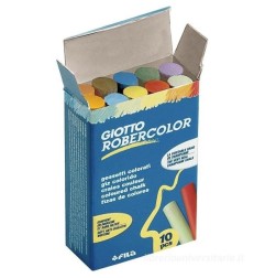 Giotto Tondo Color gessi colorati per lavagna 10 Pz 5389