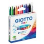 Giotto Cera Super Washable set 24 pastelli a cera lavabili punta tonda 2822
