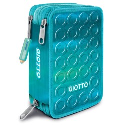 Giotto Smart Shiny astuccio 3 zip con corredo scolastico completo 963100