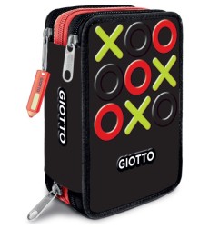 Giotto Astuccio 3 zip Premium Tris collezione con corredo scuola 963000