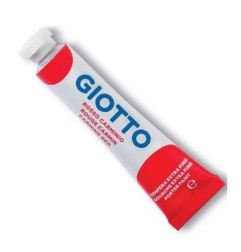 Giotto Tempera Extra Fine Rosso Carminio n. 9 tubetto 7.5 ml 3510