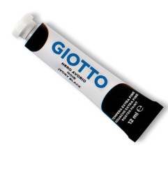 FILA Colore a Tempera GIOTTO Tubetto 12 mL Nero 24 3520