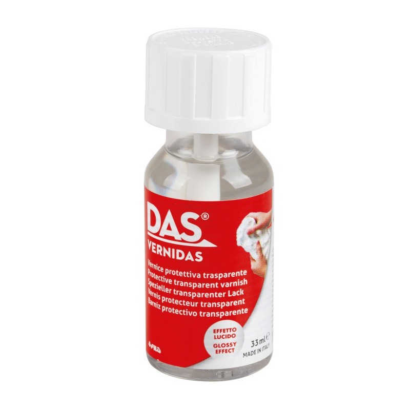 Das Vernidas vernice vetrificante protettiva trasparente 33 ml 501200