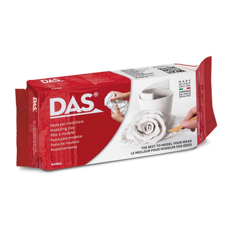 Das Pasta modellabile bianco bianco 1 kg indurente all'aria  3875